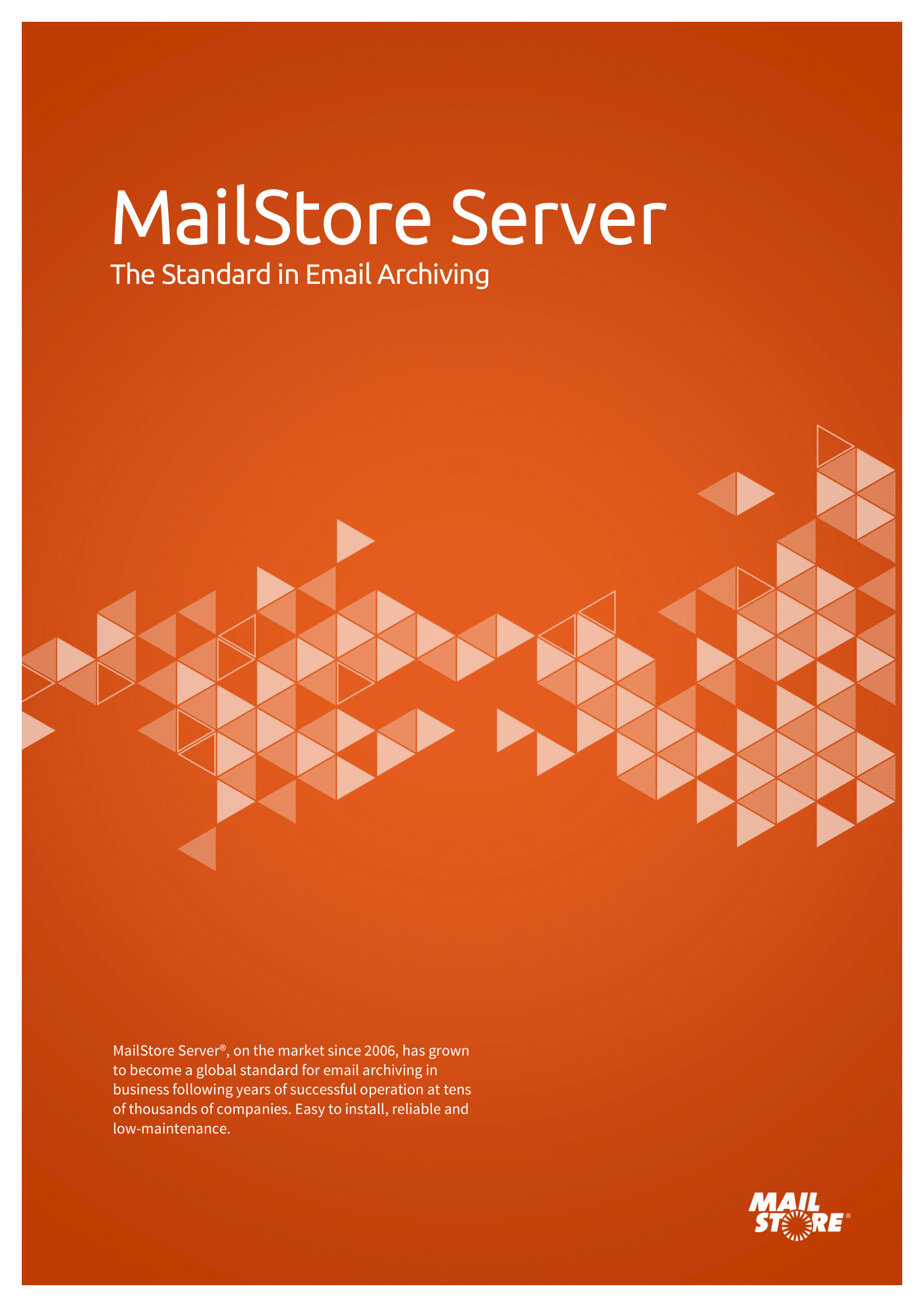Mailstore Server Email Archiving - Product Overview - Bulwark Technologies