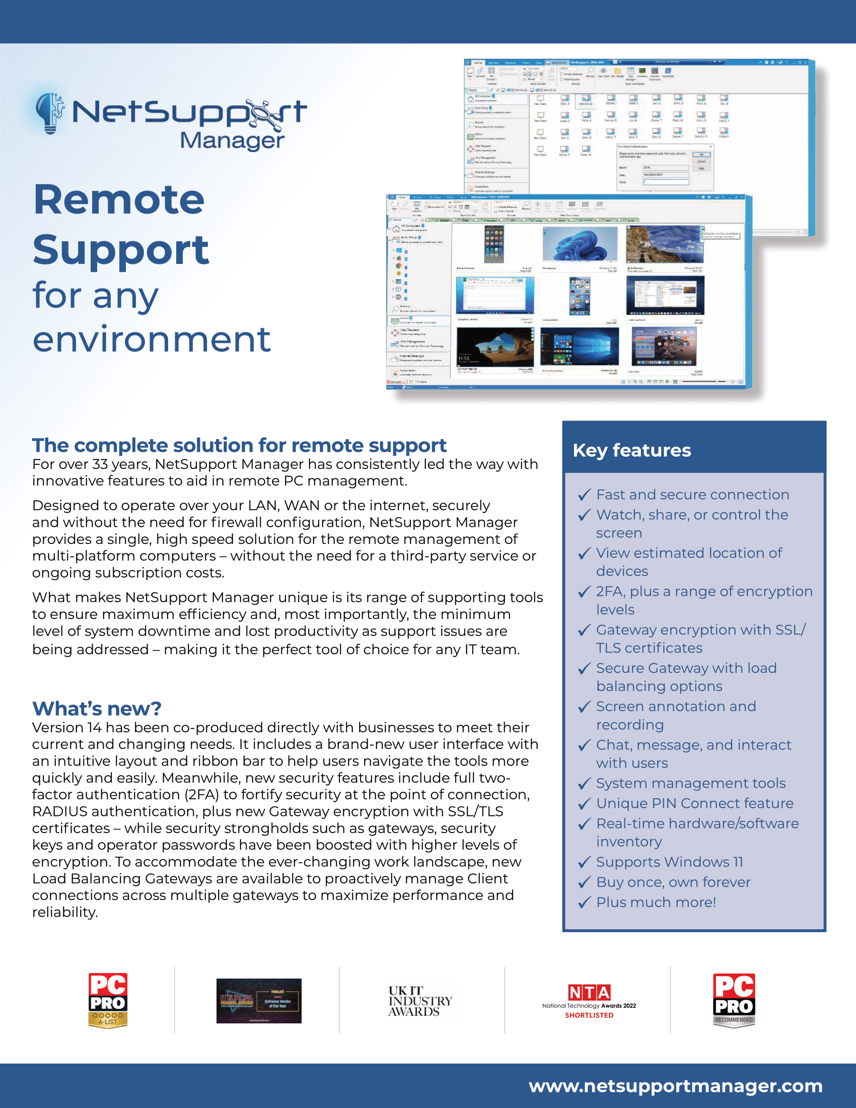 NetSupport Manager Brochure(Thumbnail) - Bulwark Technologies-1
