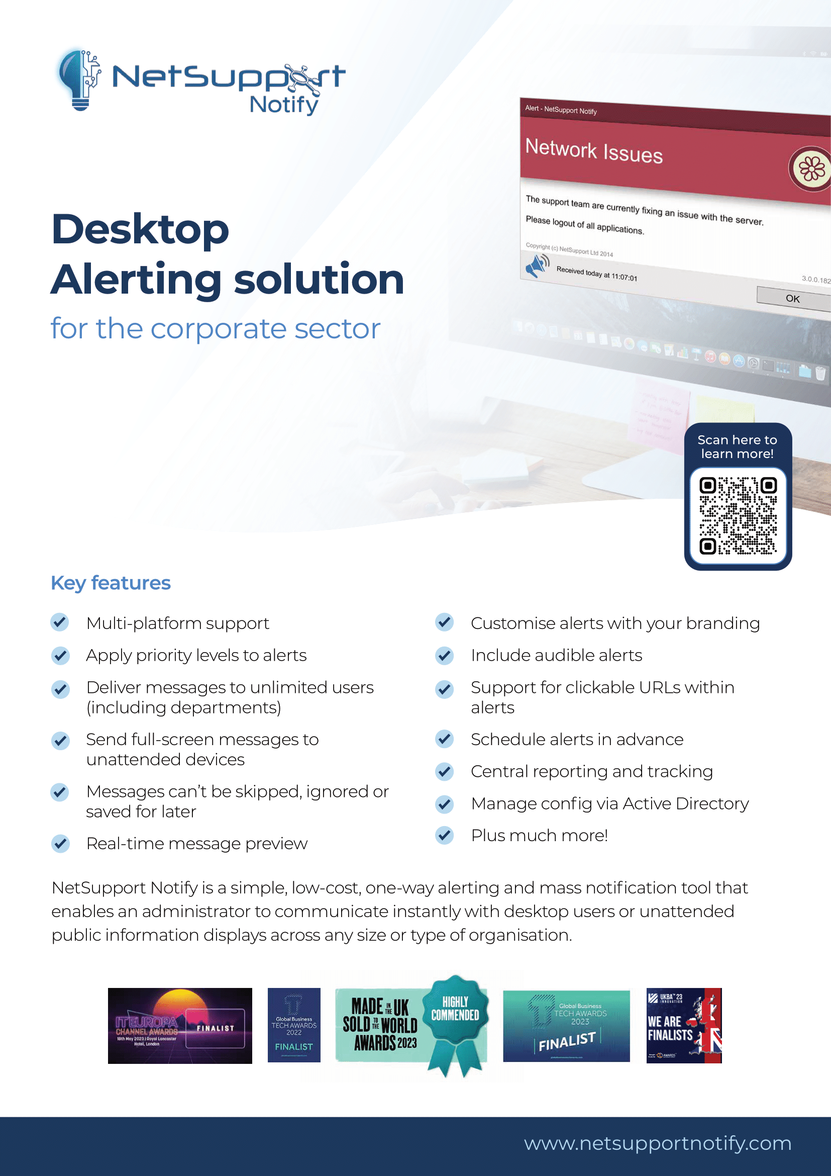 NetSupport Notify_Brochure(thumbnail)_Corporate_Bulwark Technologies