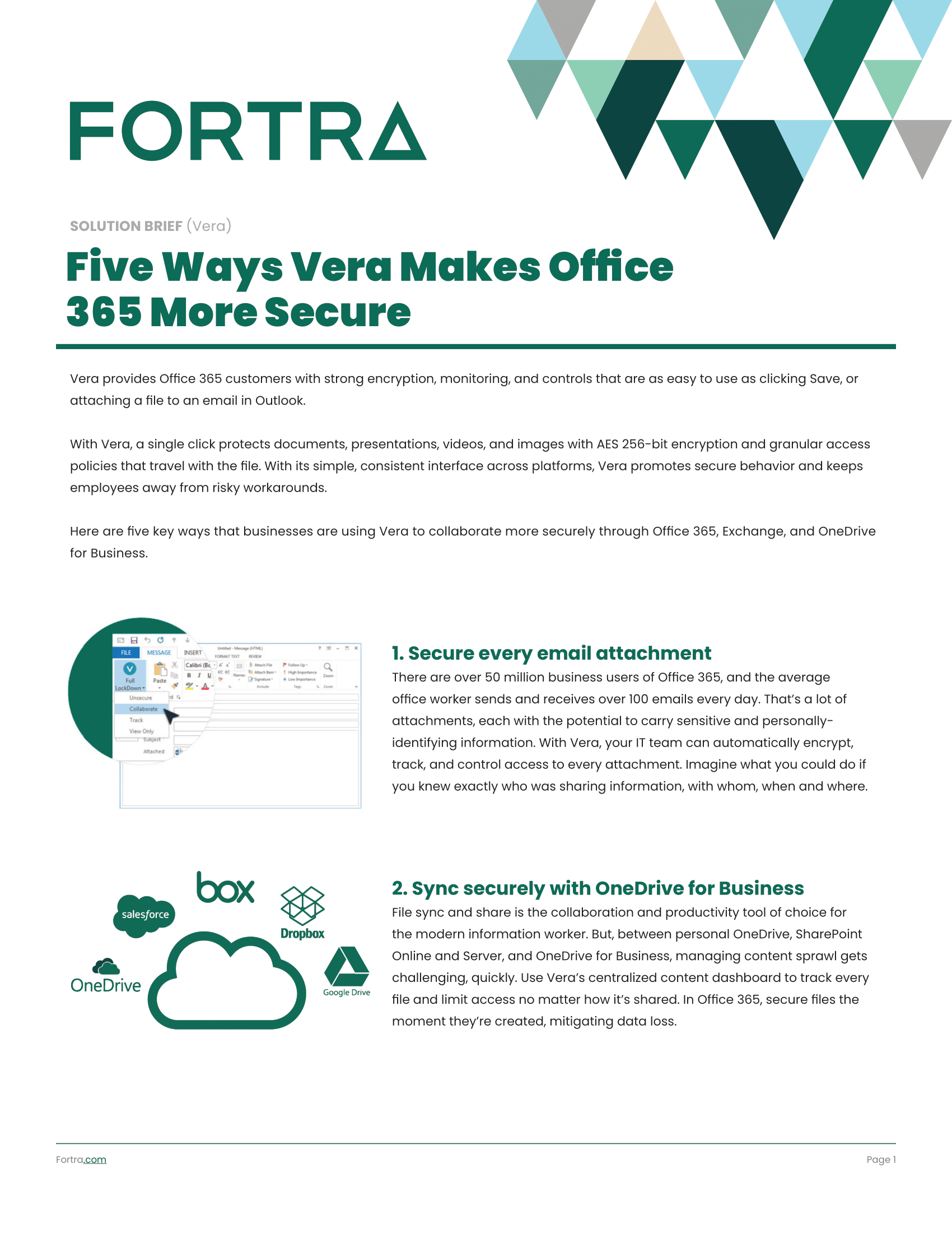 Fortra-Digital Guardian-Secure Collaboration Brochure-5-Ways-Office365-Secure