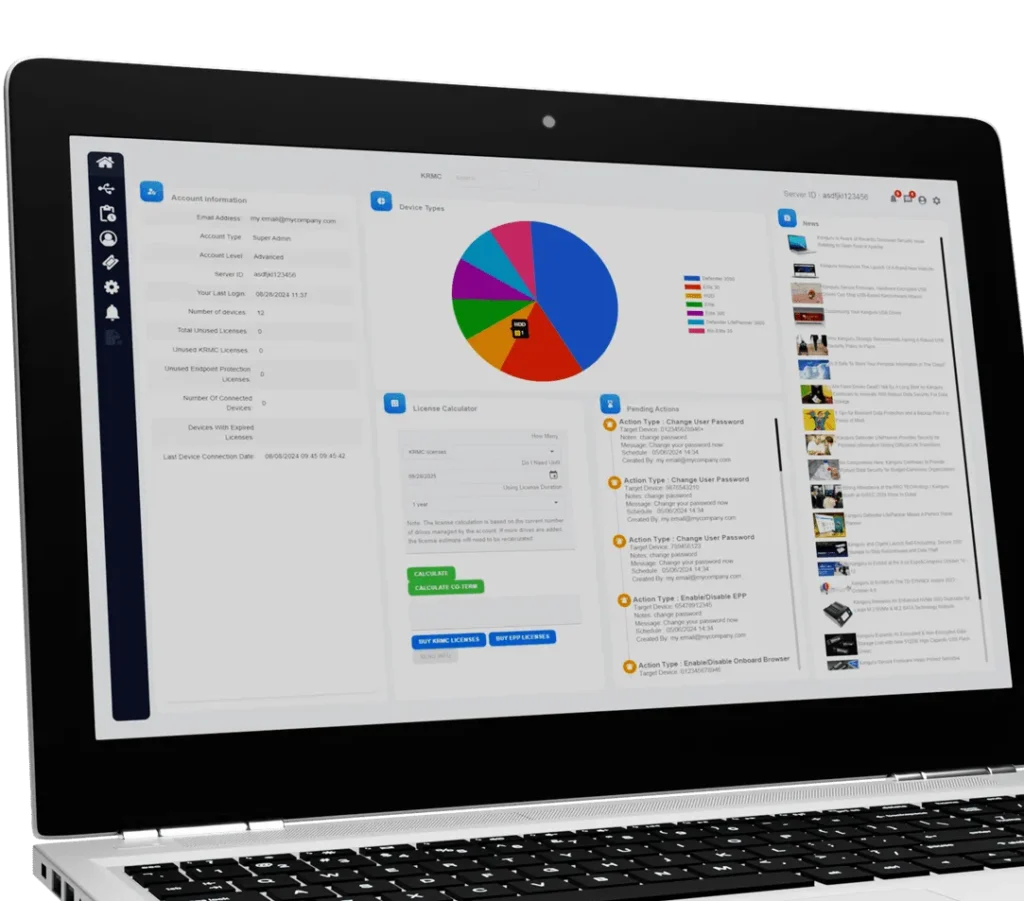Kanguru STANDARD Remote Management Console (KRMC)_Bulwark Technologies
