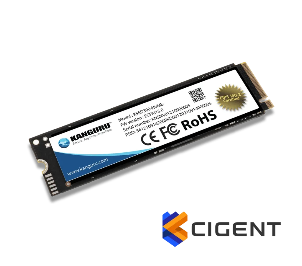 Kanguru_Defender SED300 FIPS 140-2 with Cigent_Self Encrypting Internal Drives_Product Category_Bulwark Technologies