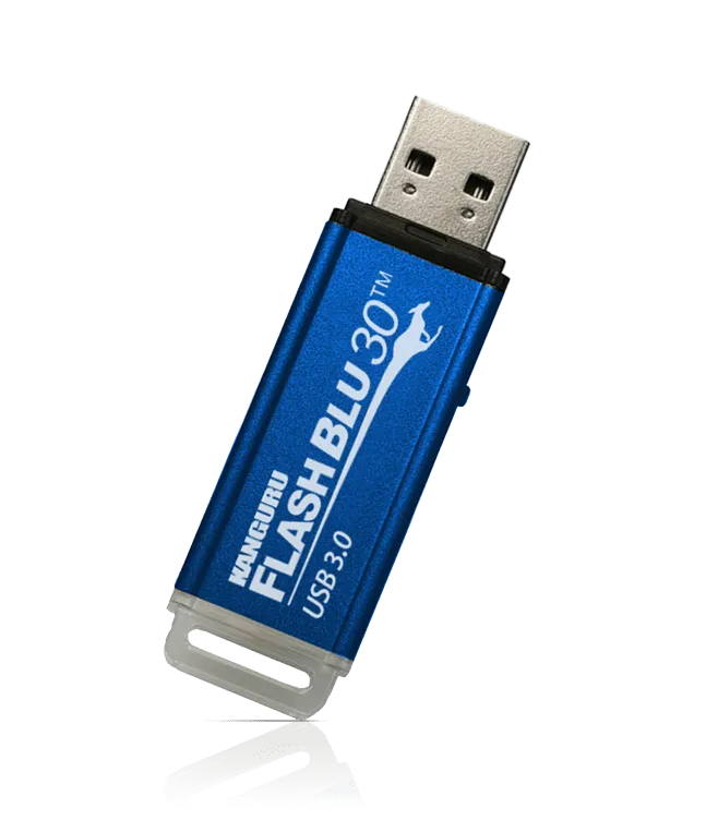 Kanguru_FlashBlu30_Write Protect Flash Drives_Product Category_Bulwark Technologies