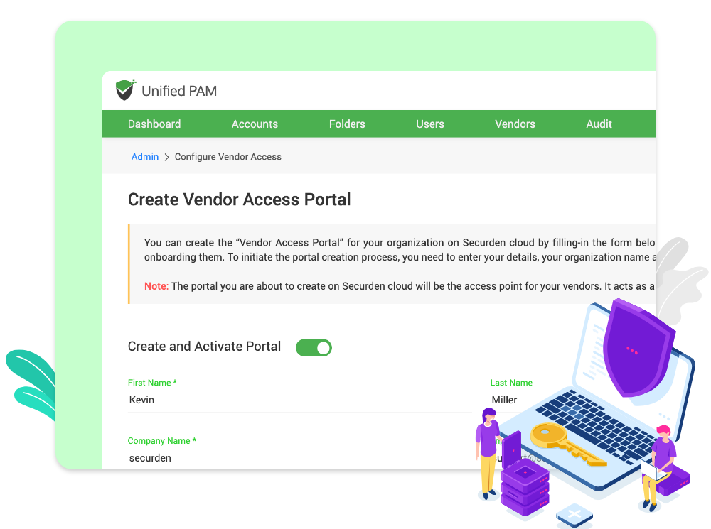 Securden PAM Vendor Privileged Access Manager Bulwark Technologies